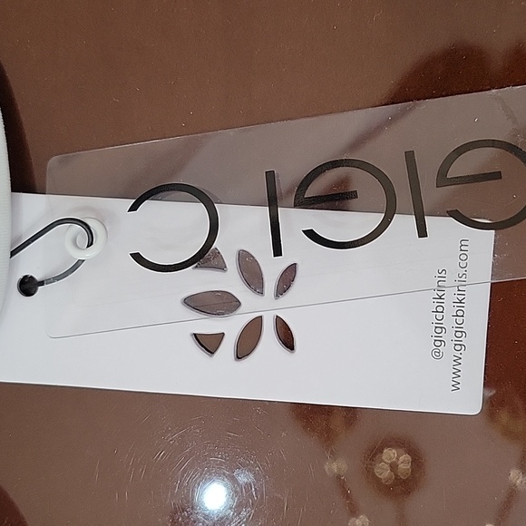 ***GIGI C White Christina Cutout Bikini Set. NWT*** - Picture 11 of 13